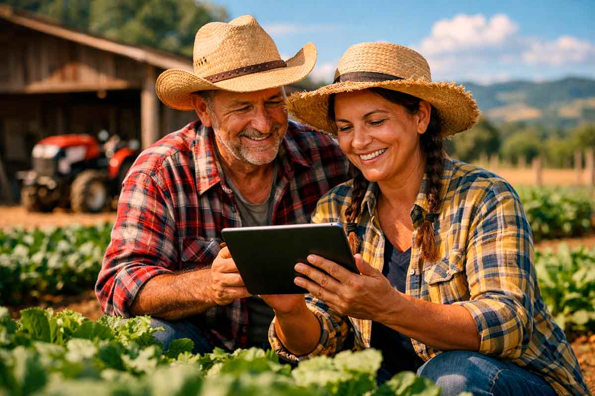 Pequenos agricultores podem ter a tecnologia como aliada na produção Pequenos agricultores podem ter a tecnologia como aliada na produção