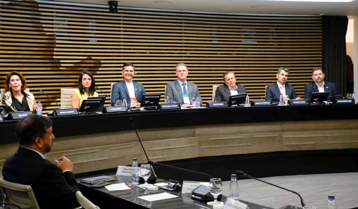 Ministro Fávaro participa do Encontro Empresarial Brasil-Bolívia, realizado em São Paulo Ministro Fávaro participa do Encontro Empresarial Brasil-Bolívia, realizado em São Paulo