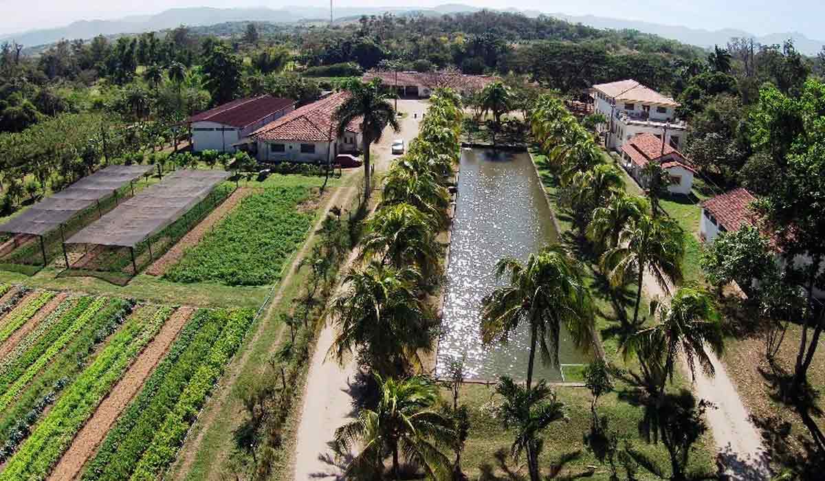Vista da Fazendinha Agroecológica de Serópedica, RJ Vista da Fazendinha Agroecológica de Serópedica, RJ