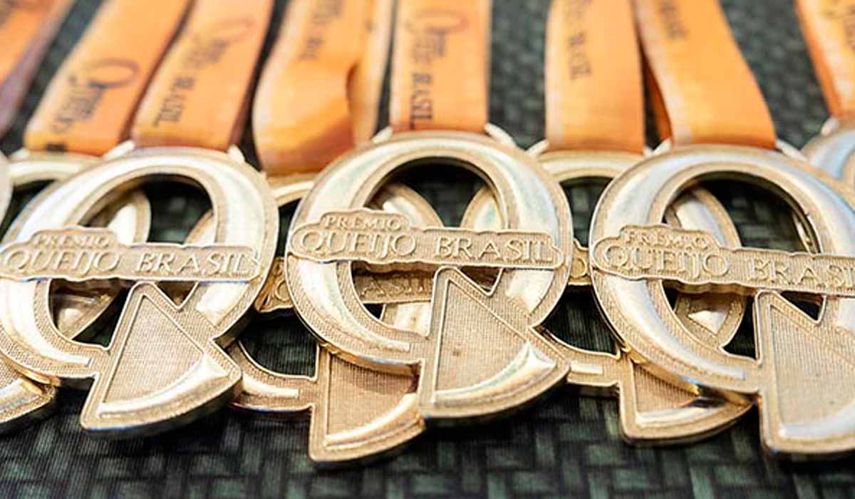 As medalhas do Prêmio Queijo Brasil As medalhas do Prêmio Queijo Brasil