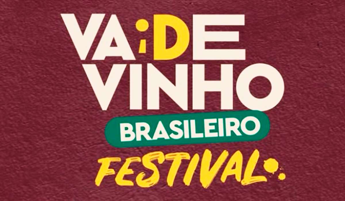 Chamada para o Vai de Vinho Brasileiro Festival