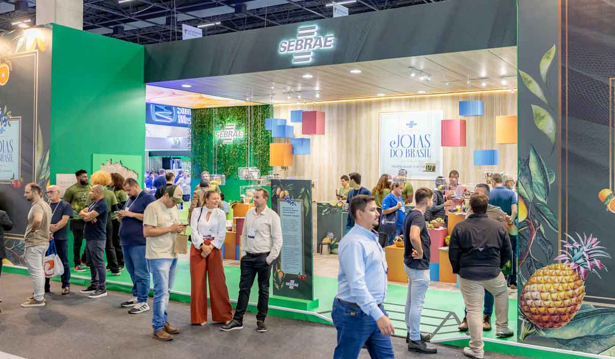 Estande do Sebrae na Fruit Attraction São Paulo Estande do Sebrae na Fruit Attraction São Paulo