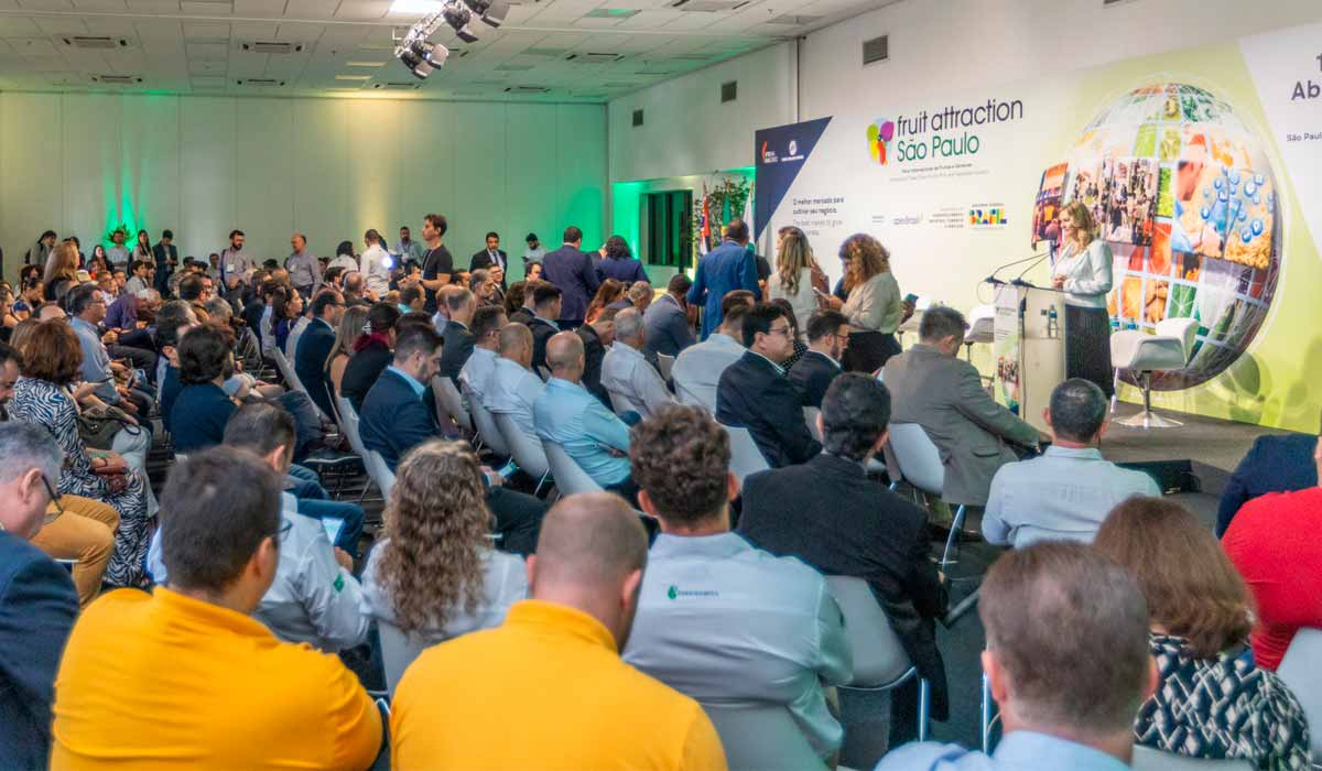 Fruit Attraction São Paulo reunirá especialistas, pesquisadores e lideranças empresariais em debates sobre tendências, inovação e estratégias de competitividade do setor Fruit Attraction São Paulo reunirá especialistas, pesquisadores e lideranças empresariais em debates sobre tendências, inovação e estratégias de competitividade do setor