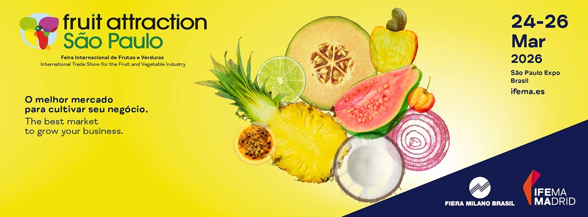 Banner da Fruit Attraction São Paulo 2026 Banner da Fruit Attraction São Paulo 2026