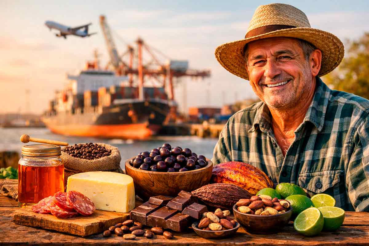 Produtor apto a exportar sua produção