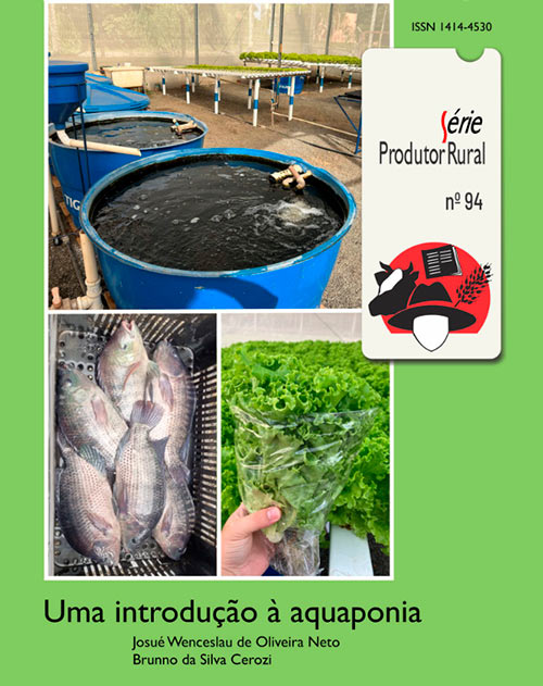 Capa do e.book "Uma introdução à Aquaponia" da Esalq-USP Capa do e.book "Uma introdução à Aquaponia" da Esalq-USP