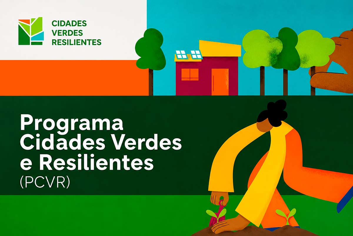 Obra será lançada no 3º Encontro do Programa Cidades Verdes Resilientes Obra será lançada no 3º Encontro do Programa Cidades Verdes Resilientes