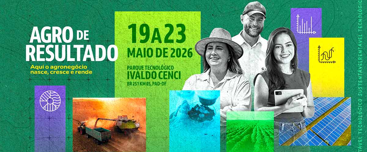 Banner da AgroBrasília 2026 Banner da AgroBrasília 2026