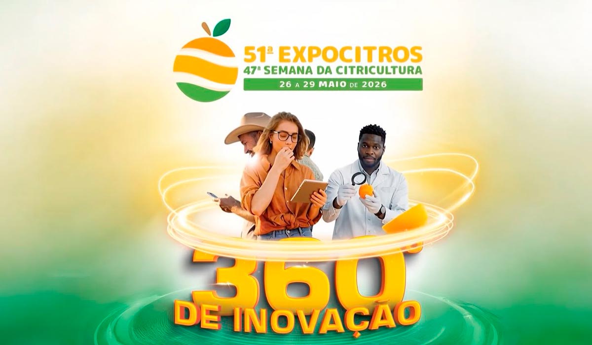 Expocitros 2026 reforça liderança da citricultura brasileira em inovação, sanidade e mercado global