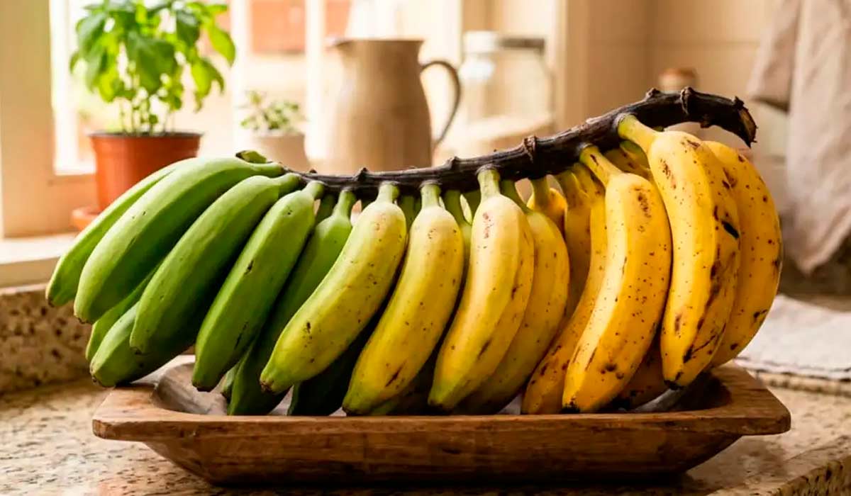 Consumo planejado com bananas em diferentes estágios de maturação