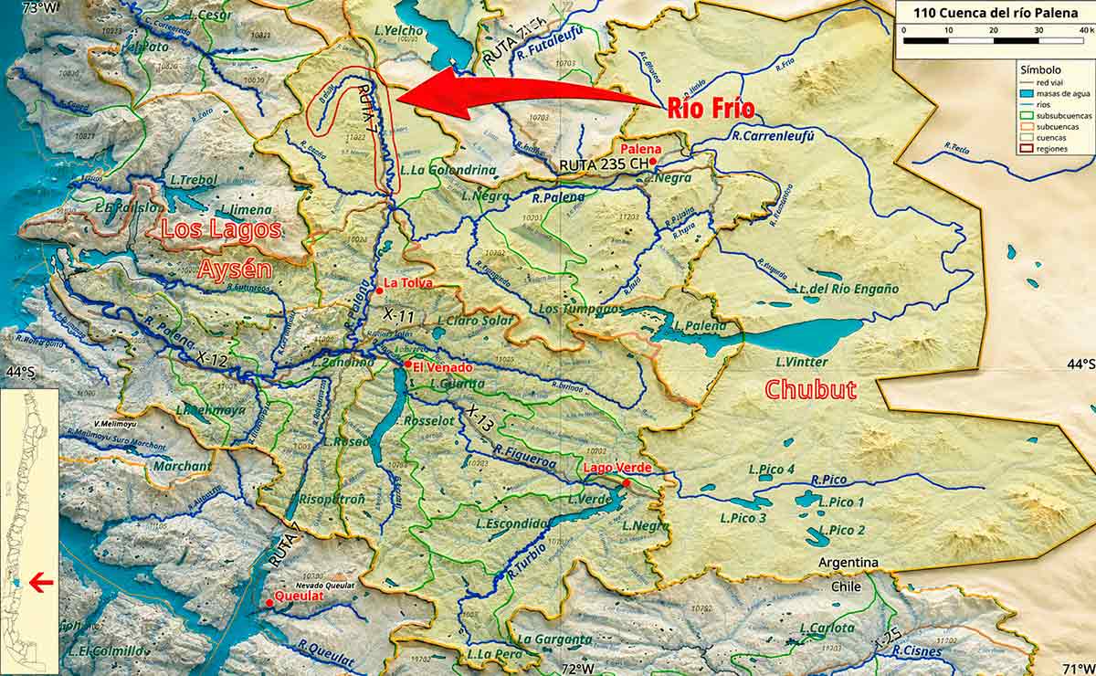 Região do Rio Frio no Chile, referência mundial para pesca esportiva de salmões Região do Rio Frio no Chile, referência mundial para pesca esportiva de salmões
