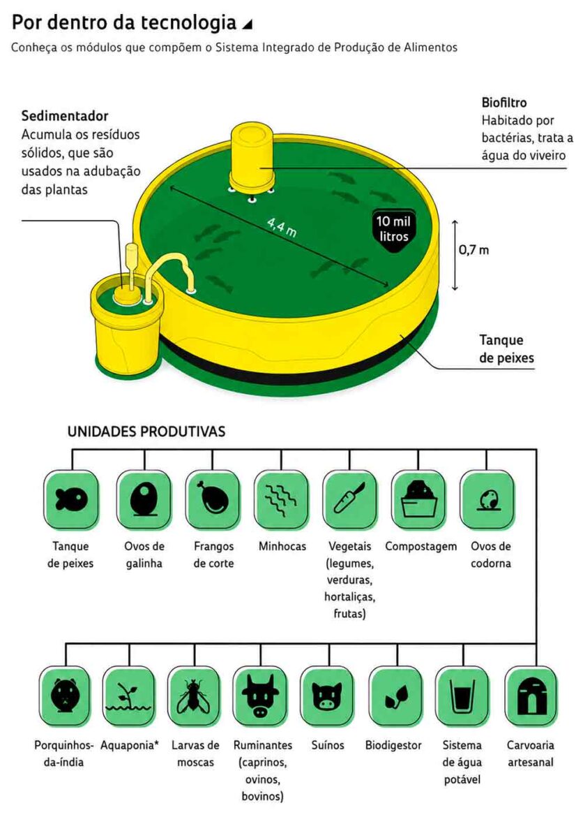 O Sisteminha fortalece geração de renda em comunidades vulneráveis integrando piscicultura, horticultura e produção de ovos, podenso ser ampliado para 15 os módulos que podem ser utilizados pelas famílias segundo seu interesse O Sisteminha fortalece geração de renda em comunidades vulneráveis integrando piscicultura, horticultura e produção de ovos, podenso ser ampliado para 15 os módulos que podem ser utilizados pelas famílias segundo seu interesse