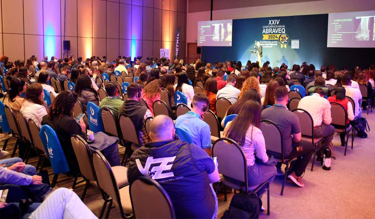 Conferência reúne profissionais de toda a cadeia do cavalo com programação técnica destacando inovação e pesquisa aplicada aos equinos Conferência reúne profissionais de toda a cadeia do cavalo com programação técnica destacando inovação e pesquisa aplicada aos equinos