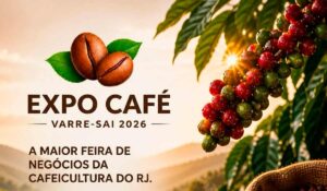 Varre-Sai destaca sua tradição na produção de cafés especiais na Expo Café Varre-Sai 2026