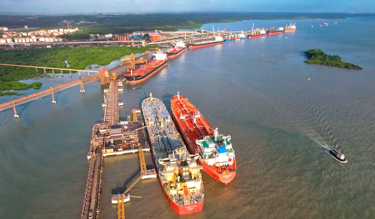 Agro depende de logística eficiente para crescer e Porto Itaqui no Maranhão fortalece exportações, impulsionando competitividade nacional - Foto: Governo do Maranhão