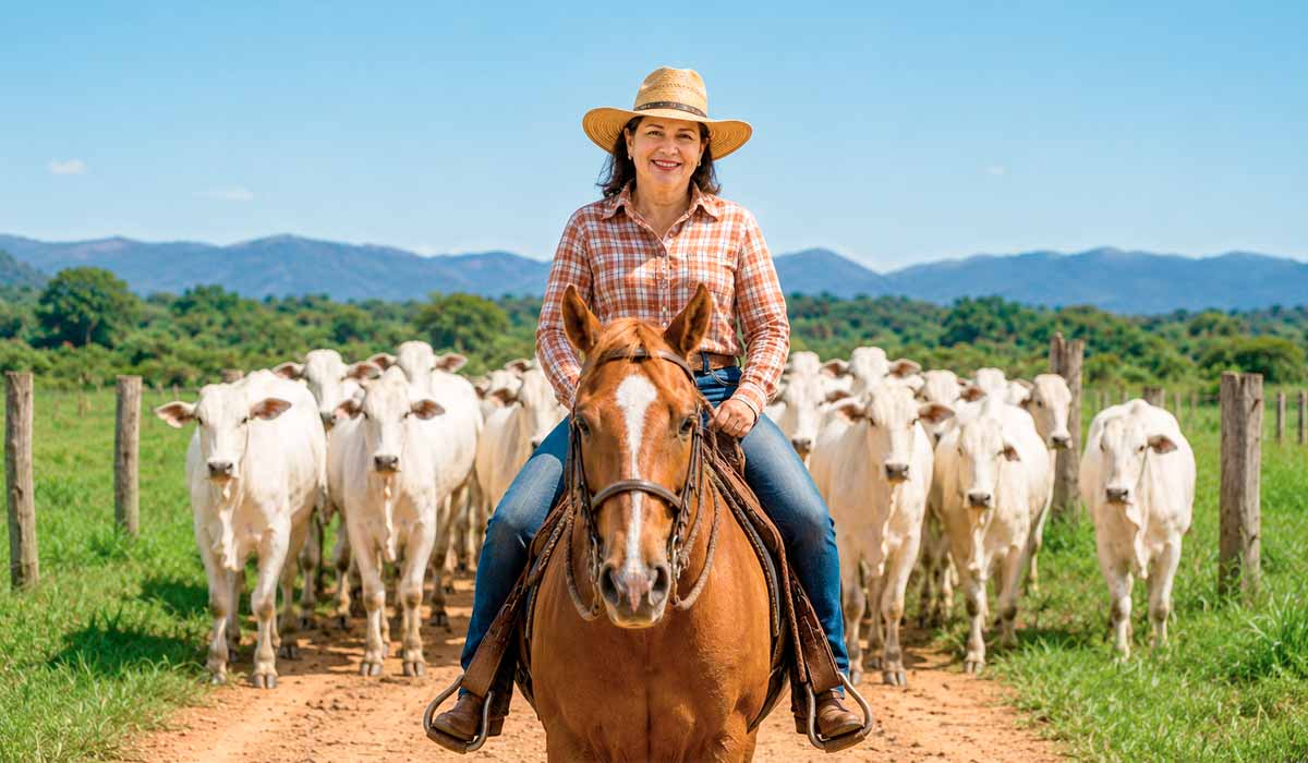 Liderança feminina cresce em importantes cadeias do agronegócio e pecuária registra o maior avanço da gestão feminina no campo Liderança feminina cresce em importantes cadeias do agronegócio e pecuária registra o maior avanço da gestão feminina no campo