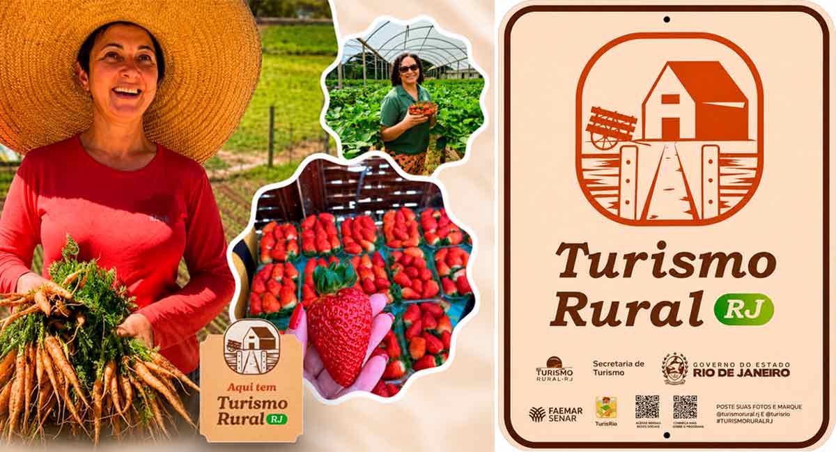 Quem se cadastra passa a integrar o mapa oficial do Turismo Rural RJ, recebe o Selo Turismo Rural, tem acesso a capacitações e ganha mais visibilidade nas ações promovidas pelo Governo do Estado Quem se cadastra passa a integrar o mapa oficial do Turismo Rural RJ, recebe o Selo Turismo Rural, tem acesso a capacitações e ganha mais visibilidade nas ações promovidas pelo Governo do Estado