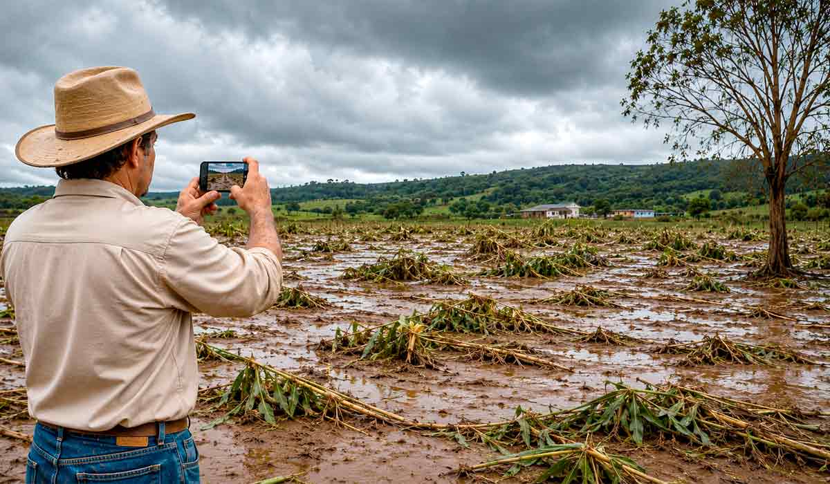 Proagro exigirá fotos com GPS para comprovação de perdas nas lavouras para ampliar a segurança das indenizações Proagro exigirá fotos com GPS para comprovação de perdas nas lavouras para ampliar a segurança das indenizações