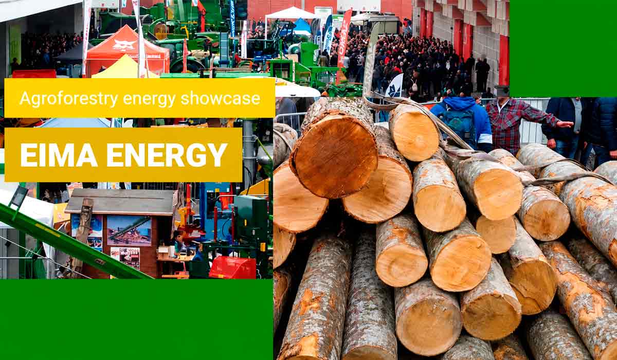 Na Eima Energy, o visitante terá acesso a máquinas, sistemas e soluções inovadoras para cadeias de abastecimento de energia renovável que utilizam biomassa de fontes agrícolas e florestais Na Eima Energy, o visitante terá acesso a máquinas, sistemas e soluções inovadoras para cadeias de abastecimento de energia renovável que utilizam biomassa de fontes agrícolas e florestais