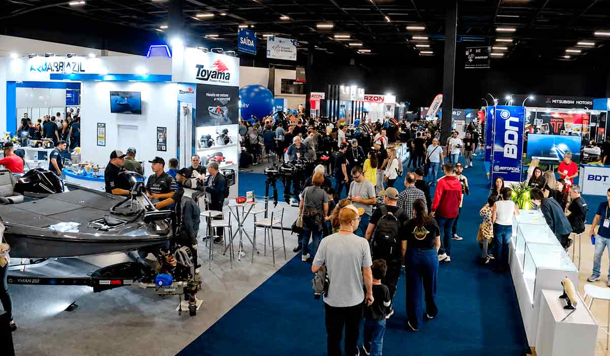 Pesca esportiva movimenta mercado com edição ampliada da Fishing Show Brazil Pesca esportiva movimenta mercado com edição ampliada da Fishing Show Brazil