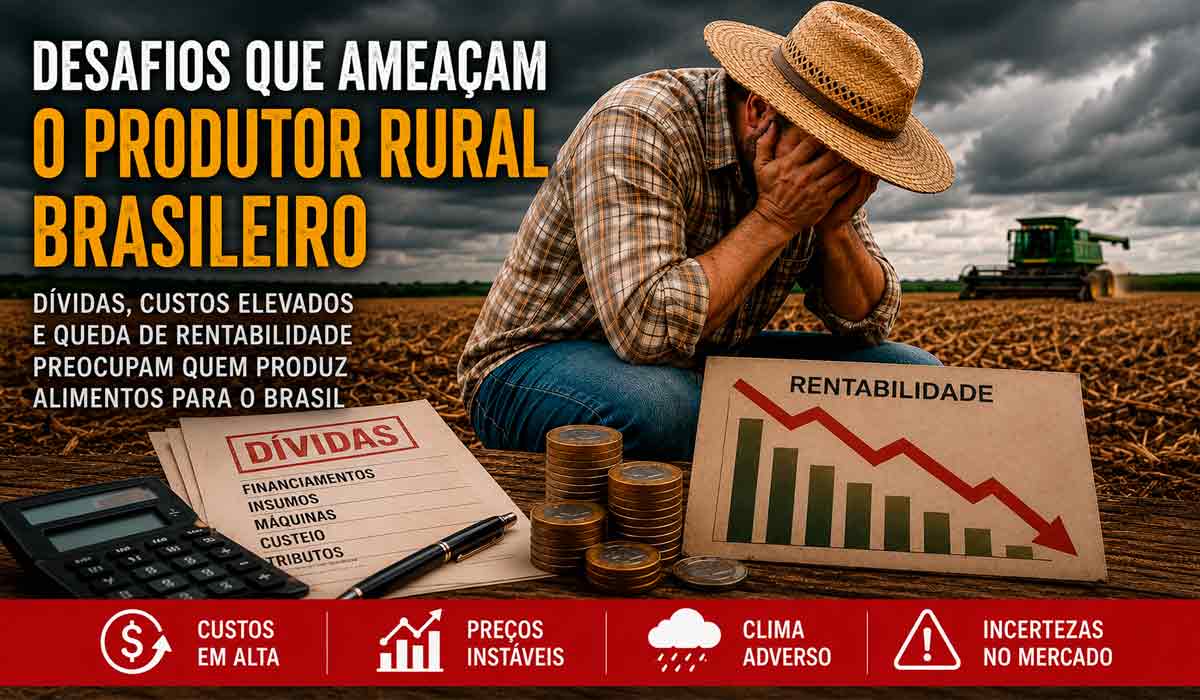 Crise no agronegócio afeta rentabilidade no campo