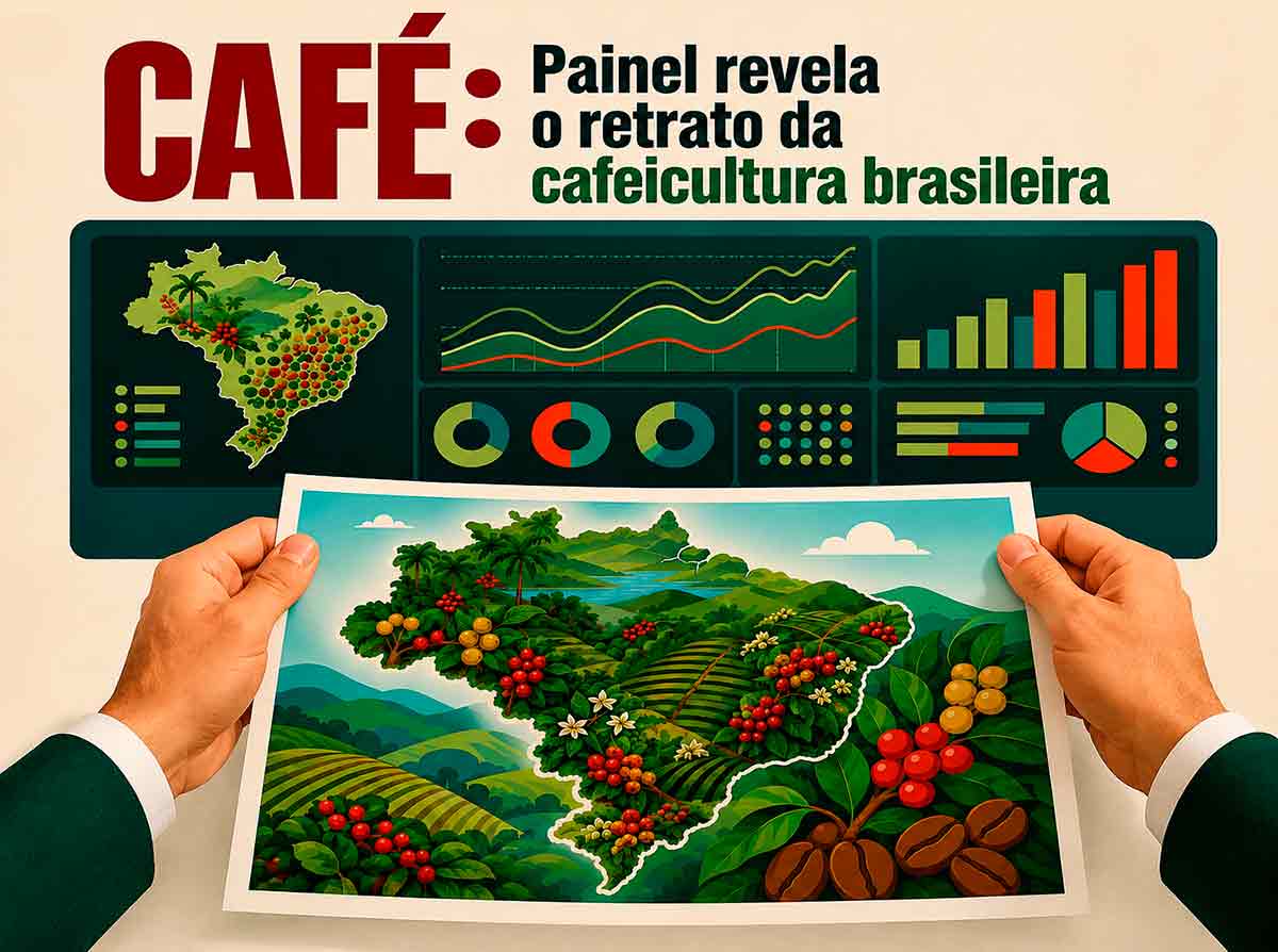 Nova plataforma da Embrapa revela a geografia, os riscos e os desafios do café brasileiro