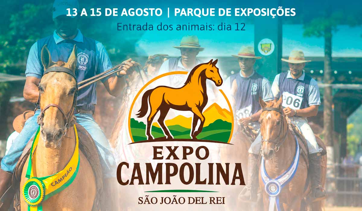 São João del-Rei recebe etapa estratégica do calendário oficial do Cavalo Campolina