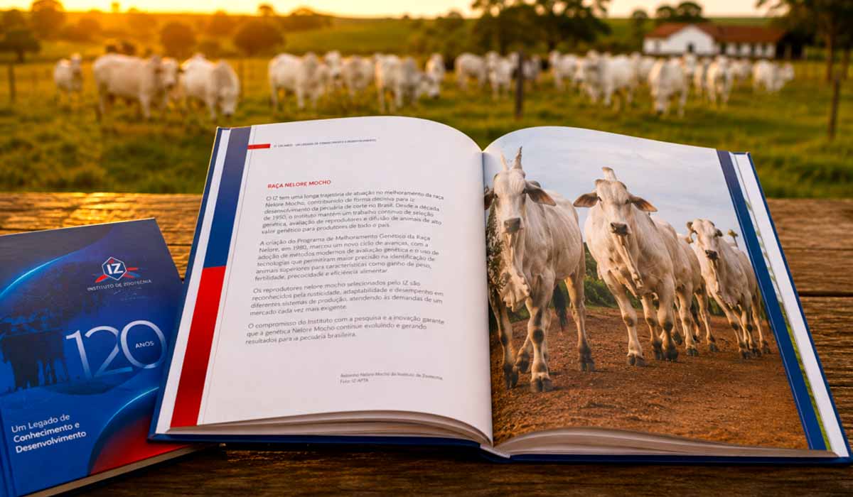 Com o livro, o Instituto de Zootecnia revisita sua trajetória e projeta novos caminhos para uma produção pecuária sustentável Com o livro, o Instituto de Zootecnia revisita sua trajetória e projeta novos caminhos para uma produção pecuária sustentável