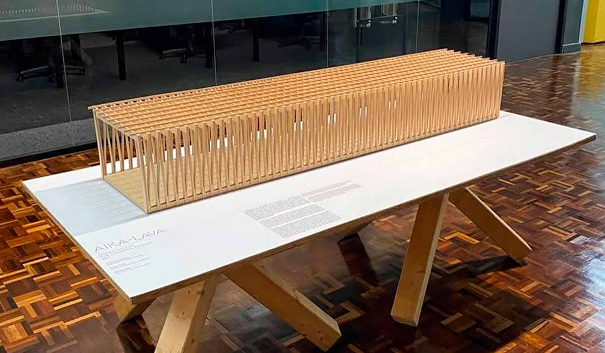 Madeira ganha novas aplicações em projetos arquitetônicos experimentais e industrializados