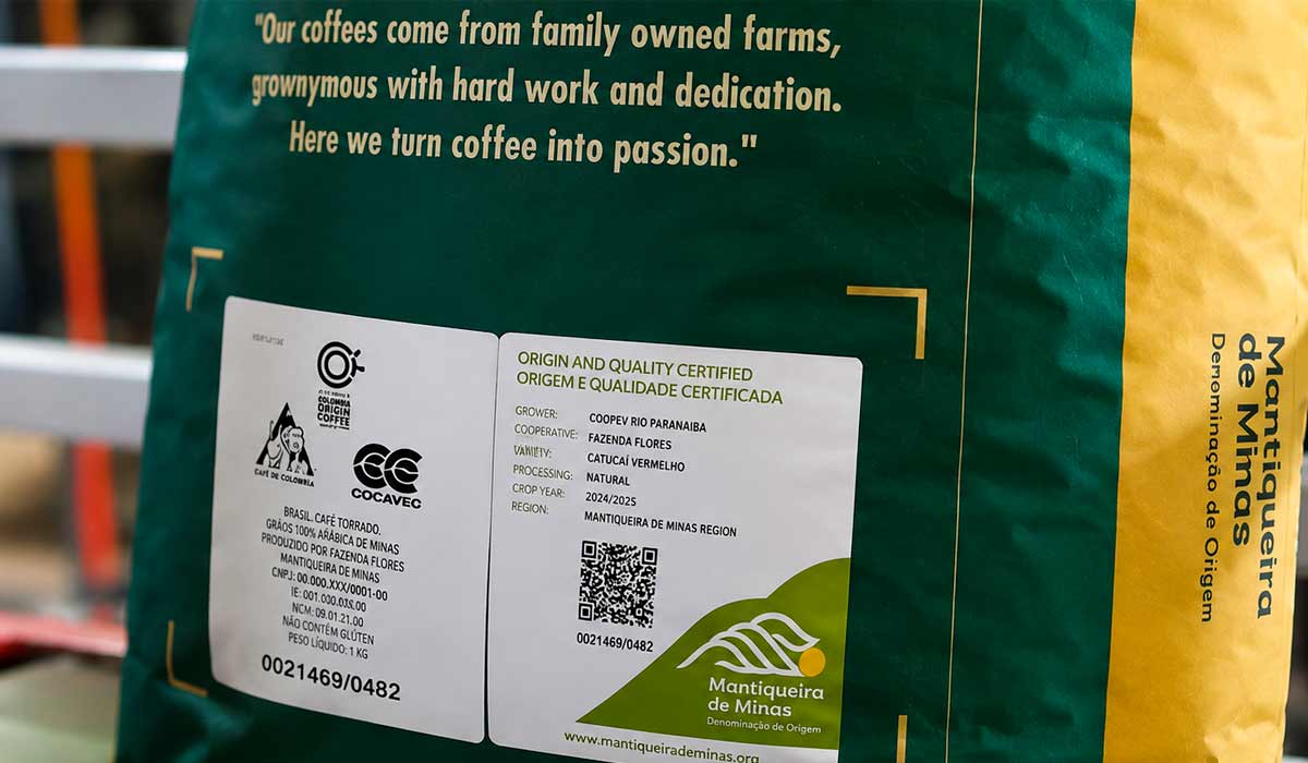 QR Code conecta consumidores às informações sobre origem, produtor e qualidade do café QR Code conecta consumidores às informações sobre origem, produtor e qualidade do café