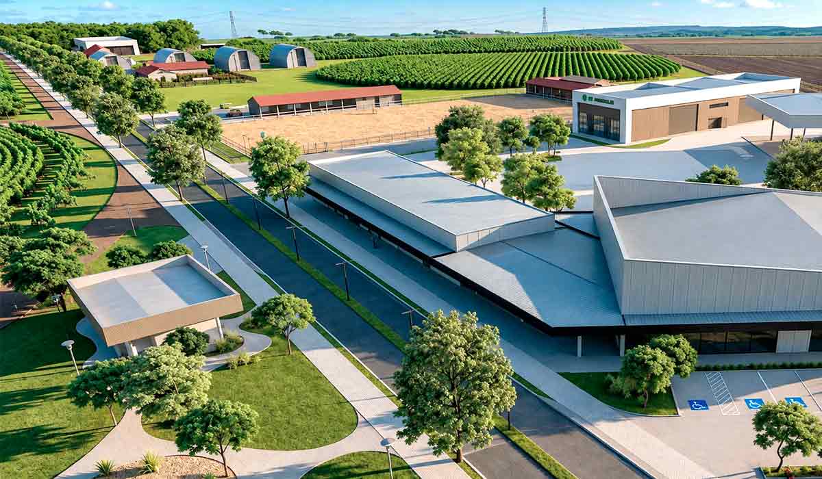 Projeto do Centro de Treinamento Universitário New Holland, na Cidade do Agro, atenderá os polos EAD, além de ser um espaço para treinamento do time técnico e comercial da concessionária Nova Holanda e Grupo CNH, bem como de clientes da marca Projeto do Centro de Treinamento Universitário New Holland, na Cidade do Agro, atenderá os polos EAD, além de ser um espaço para treinamento do time técnico e comercial da concessionária Nova Holanda e Grupo CNH, bem como de clientes da marca