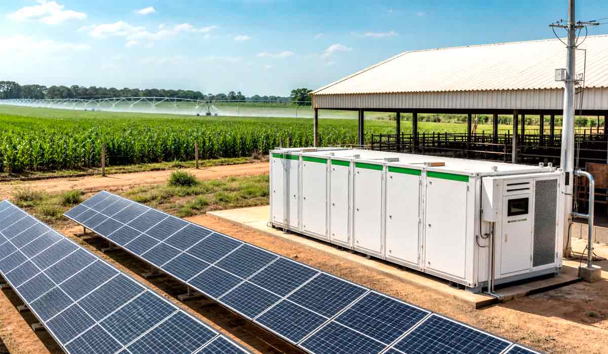 Armazenamento de energia se torna estratégia de produtividade no agro