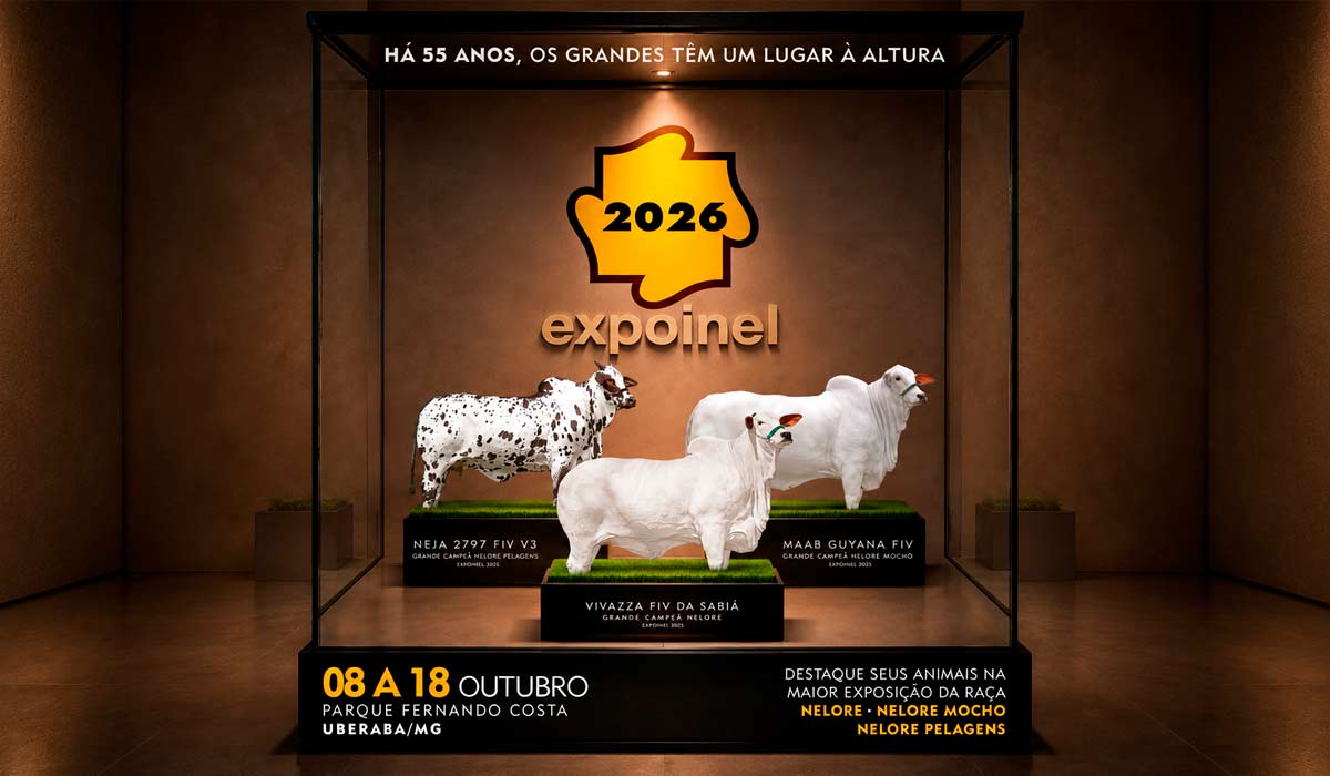 Expoinel 2026, a maior vitrine do Nelore brasileiro