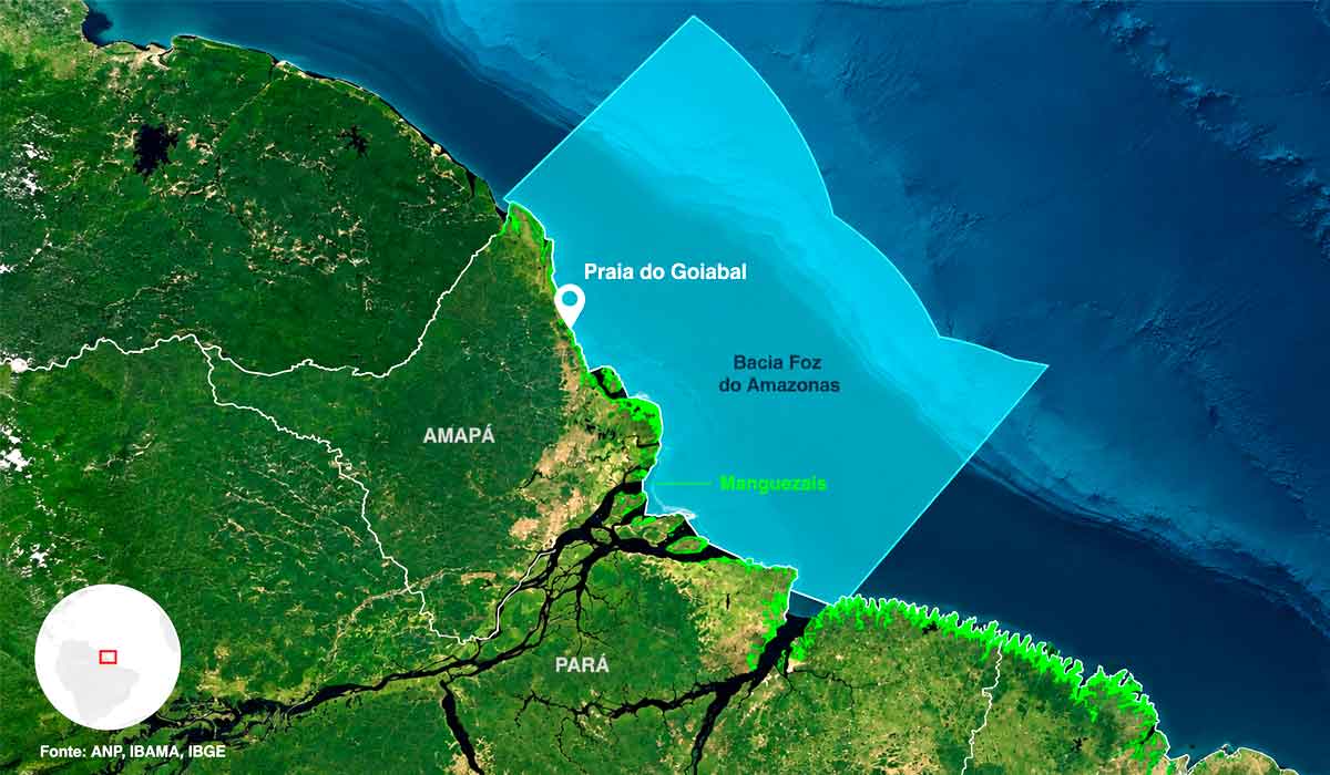 A costa do Amapá, parte da costa do Pará e a foz do Amazonas. O pulso do rio, alterado pelo clima, reordena a dinâmica dos estoques pesqueiros A costa do Amapá, parte da costa do Pará e a foz do Amazonas. O pulso do rio, alterado pelo clima, reordena a dinâmica dos estoques pesqueiros