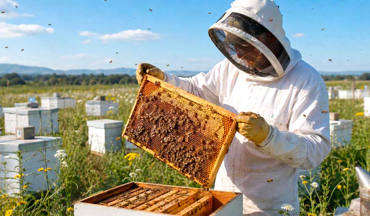 Setor apícola produziu 71,3 mil toneladas , valor 18,5% maior em 2025, com Rio Grande do Sul retomando a liderança na produção nacional de mel Setor apícola produziu 71,3 mil toneladas , valor 18,5% maior em 2025, com Rio Grande do Sul retomando a liderança na produção nacional de mel