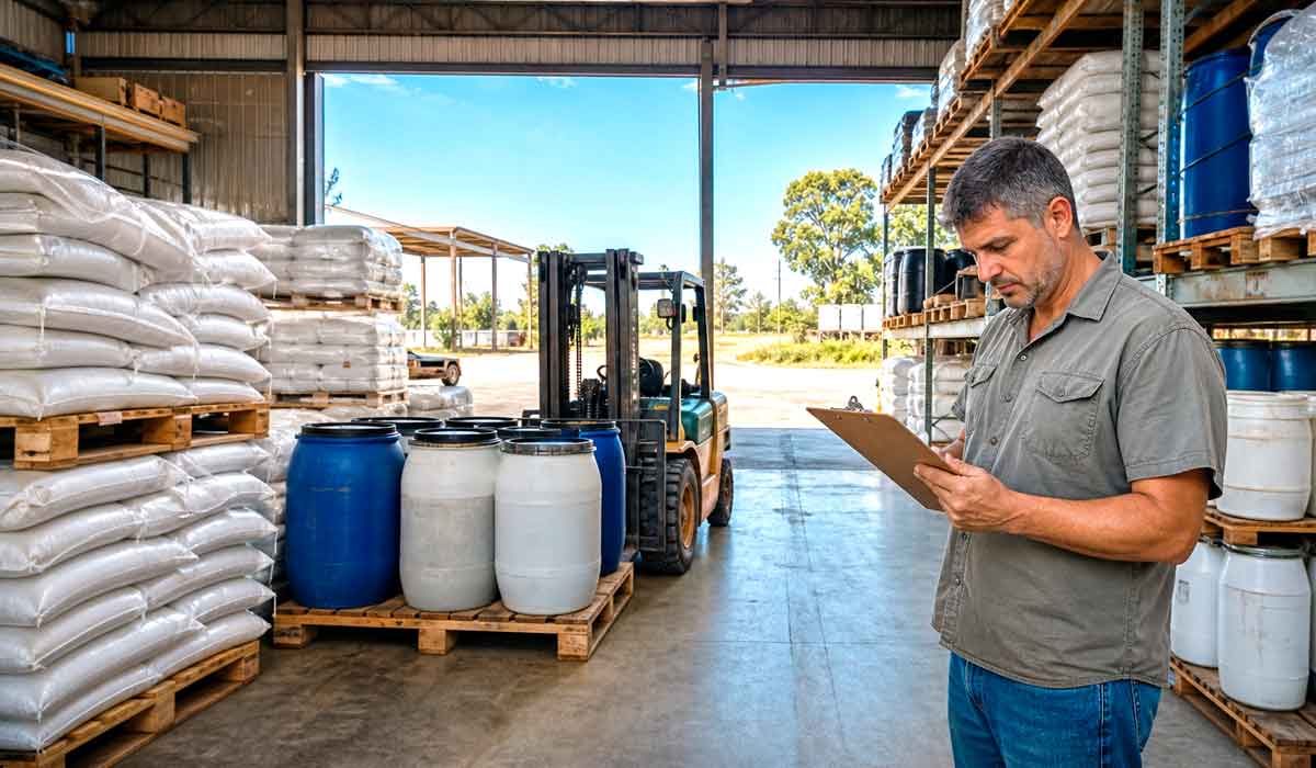 Conferência de estoque em armazém rural, etapa de controle de procedência que ganhou peso na governança das propriedades brasileiras Conferência de estoque em armazém rural, etapa de controle de procedência que ganhou peso na governança das propriedades brasileiras