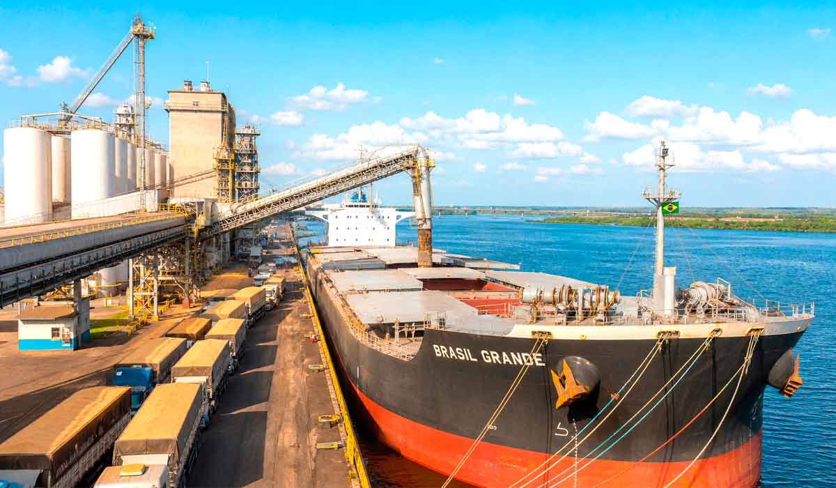 Brasil a um passo de superar os EUA e assumir a liderança das exportações agrícolas mundiais