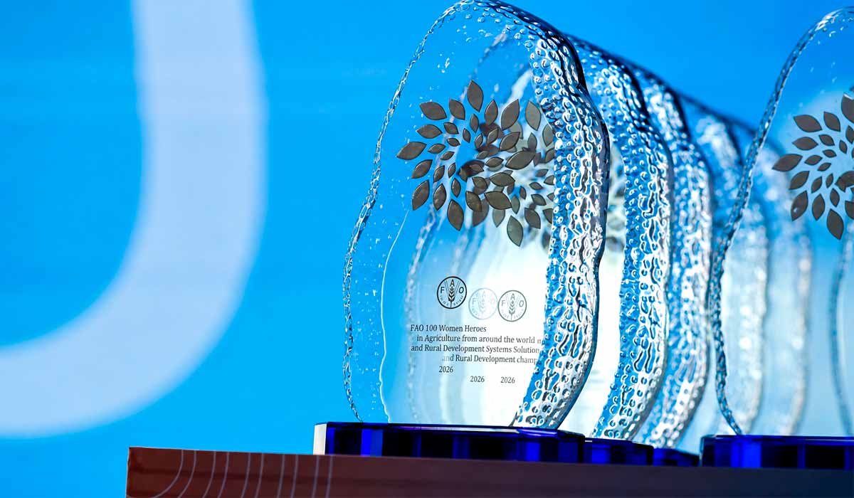 O prêmio 100 Mulheres Heroínas nos Sistemas Agroalimentares e no Desenvolvimento Rural (FAO) O prêmio 100 Mulheres Heroínas nos Sistemas Agroalimentares e no Desenvolvimento Rural (FAO)