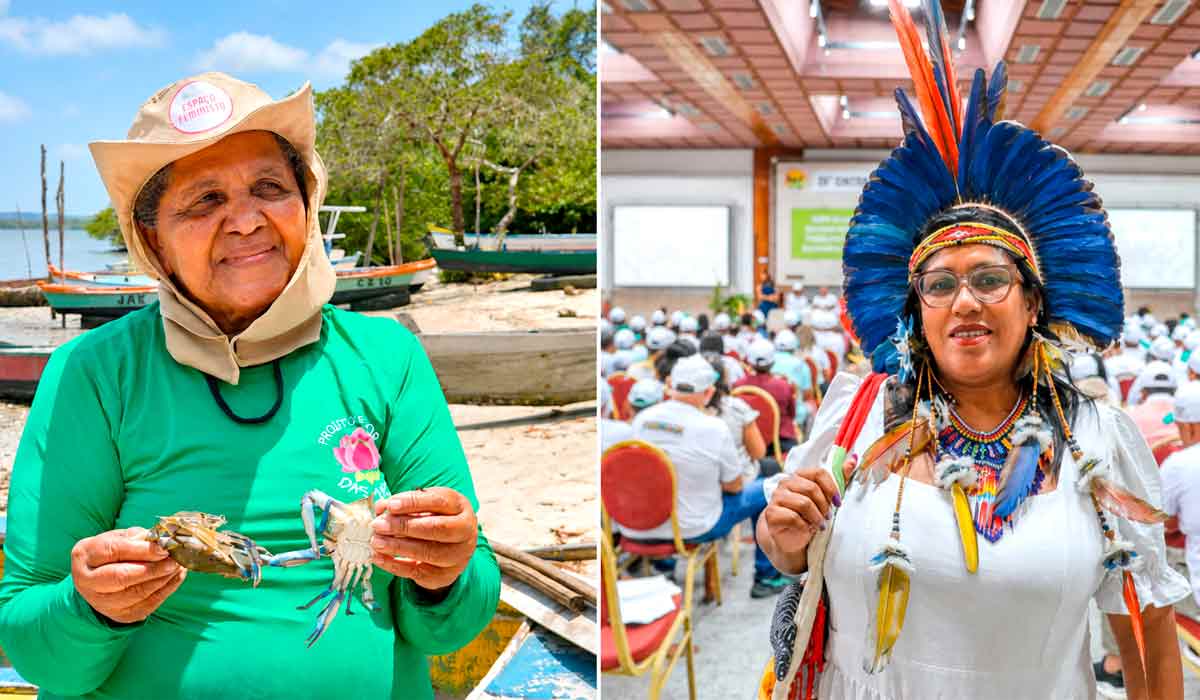 Joana Rodrigues Mousinho e Luena Pataxó, trajetórias das pescadoras brasileiras premiadas revelam a força econômica e social da pesca artesanal no país Joana Rodrigues Mousinho e Luena Pataxó, trajetórias das pescadoras brasileiras premiadas revelam a força econômica e social da pesca artesanal no país