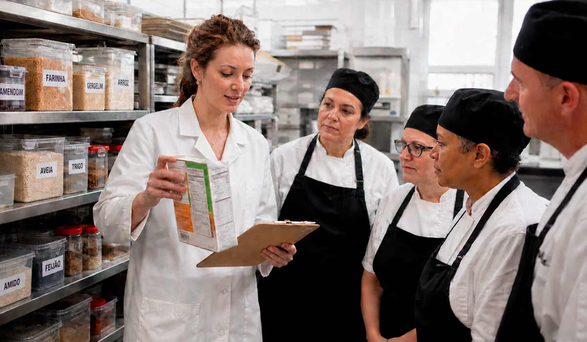 Alergias alimentares podem desencadear choque anafilático, risco que o manual da USP explica para equipes das cozinhas escolares Alergias alimentares podem desencadear choque anafilático, risco que o manual da USP explica para equipes das cozinhas escolares
